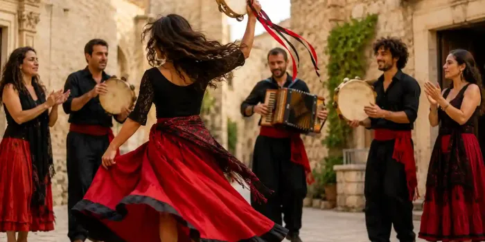 Pizzica e tarantella