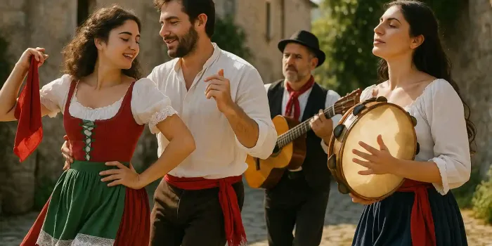 Dalla tarantella al ballo sul tamburo